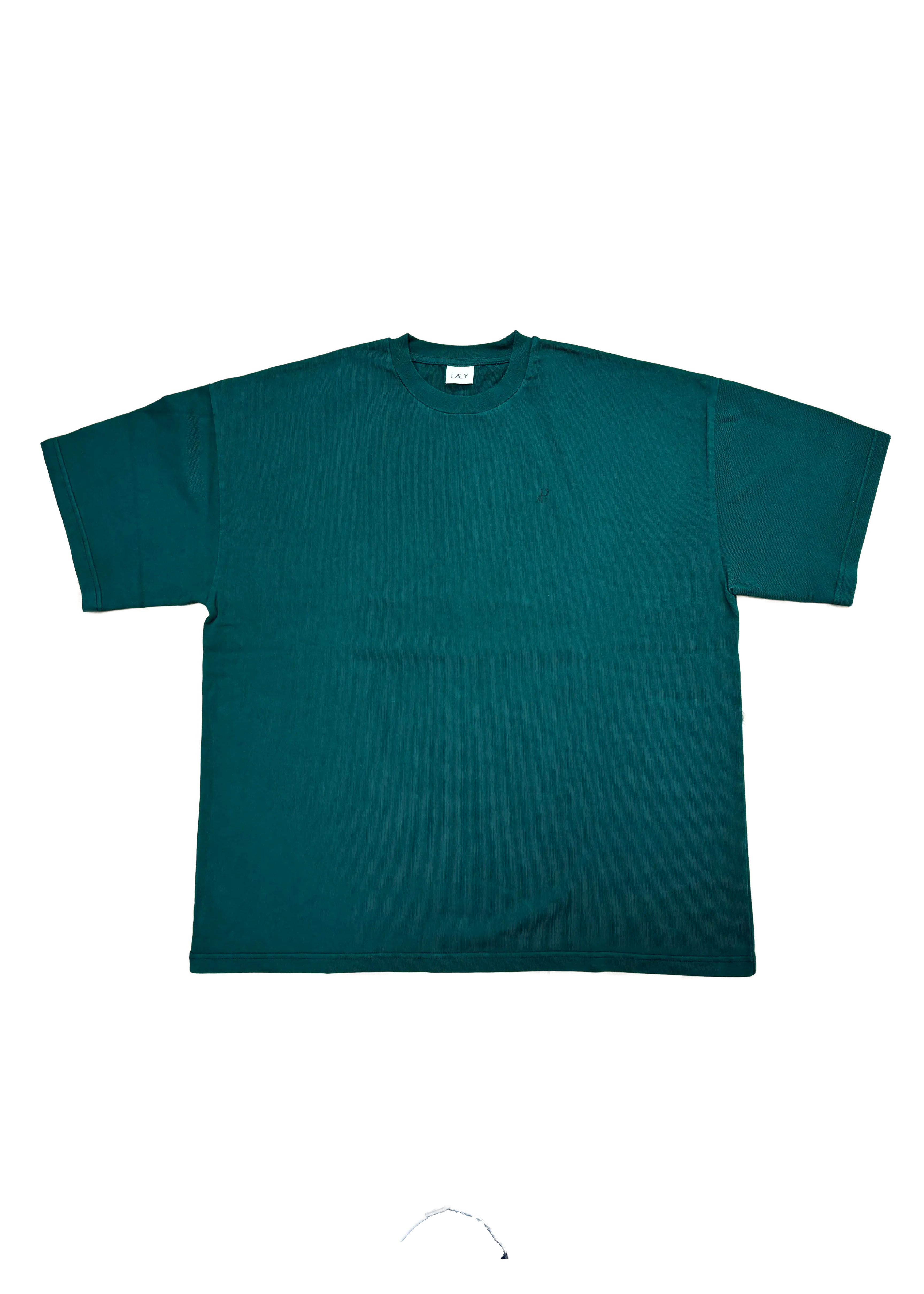 heavyweight tshirt grün front
