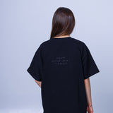 tshirt women laey black backdesign 